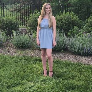 Light blue dress